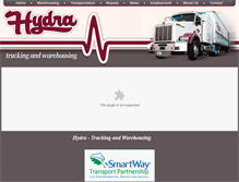Tablet Screenshot of hydrawarehousing.com